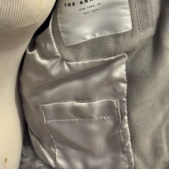 The arrivals Women's Gray Faux Fur Jacket small - Picture 6 of 8